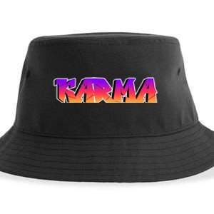 Karma Logo Sustainable Bucket Hat