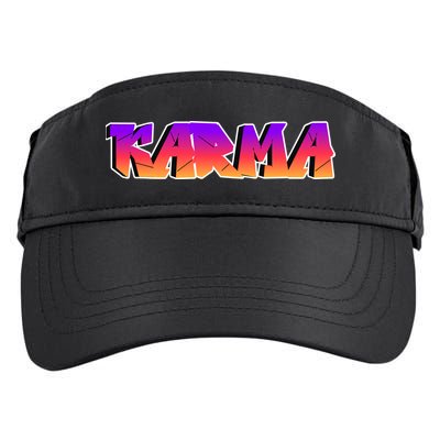 Karma Logo Adult Drive Performance Visor