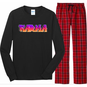 Karma Logo Long Sleeve Pajama Set