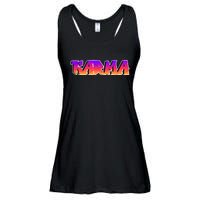 Karma Logo Ladies Essential Flowy Tank