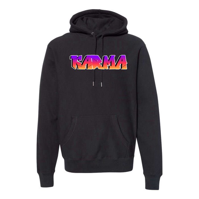 Karma Logo Premium Hoodie