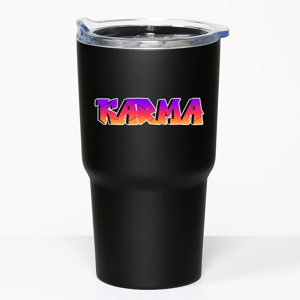 Karma Logo Tumbler