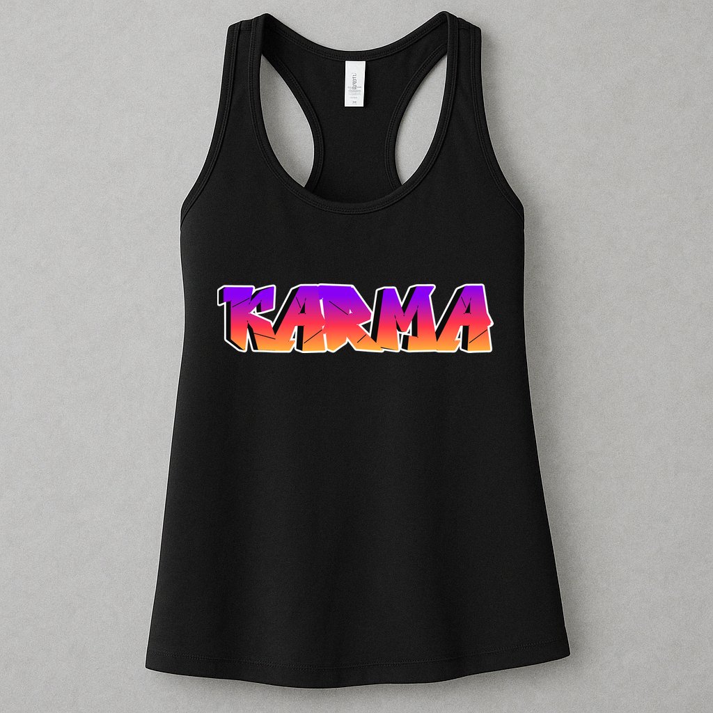 Karma Logo Womens Tank Top