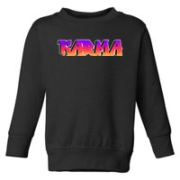 Karma Logo Toddler Sweatshirt