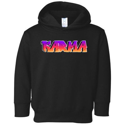 Karma Logo Toddler Hoodie