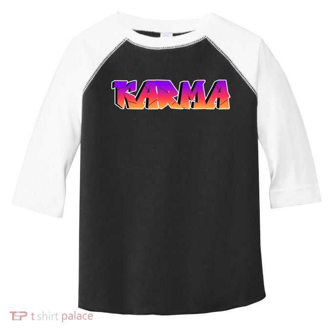 Karma Logo Toddler Fine Jersey T-Shirt