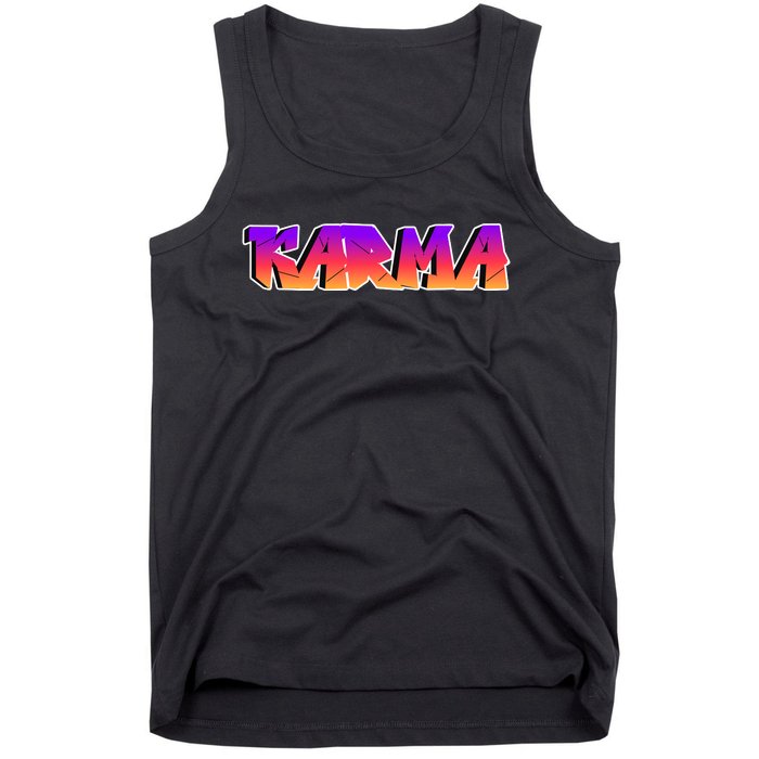 Karma Logo Tank Top