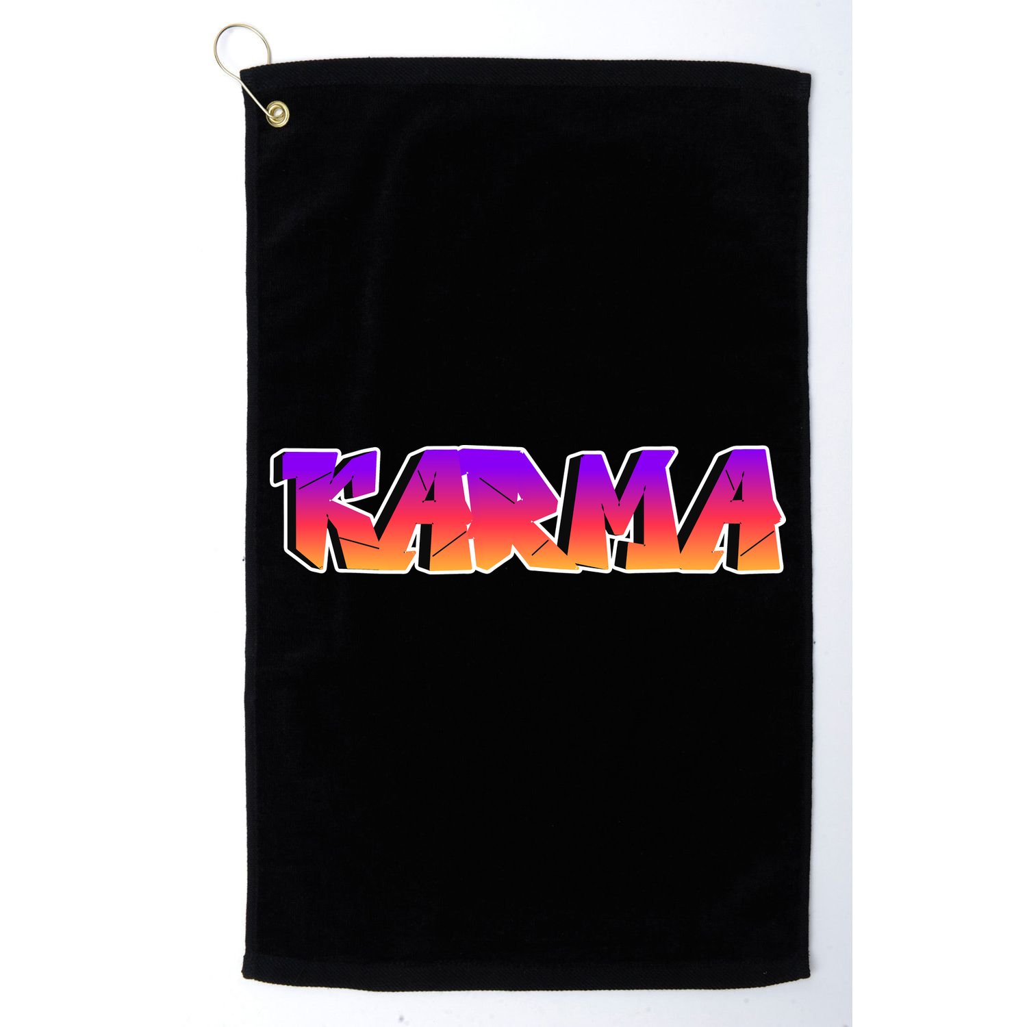Karma Logo Golf Towel