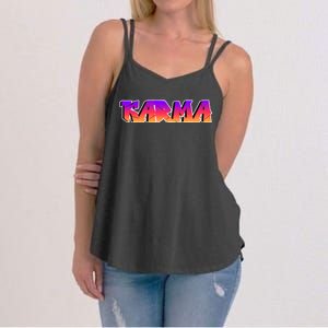 Karma Logo Women's Strappy Tank