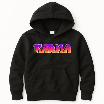 Karma Logo Kids Hoodie