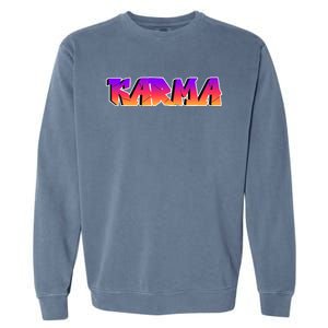 Karma Logo Garment-Dyed Sweatshirt