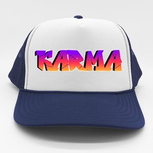 Karma Logo Trucker Hat