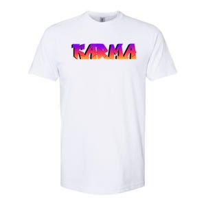 Karma Logo Softstyle CVC T-Shirt