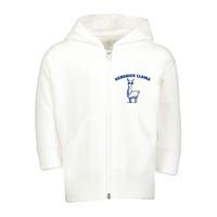 Kendrick Llama Toddler Zip Fleece Hoodie