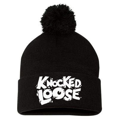 Knocked Loose Pom Pom 12in Knit Beanie