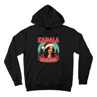 Kamala La La La La Funny Christmas Carol Santa Hat Xmas Pun Tall Hoodie