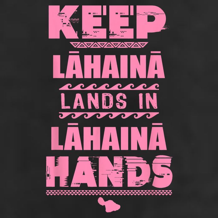Keep Lahaina Lands In Lahaina Hands Pray For Maui Hawaii Adult Drive Performance Visor