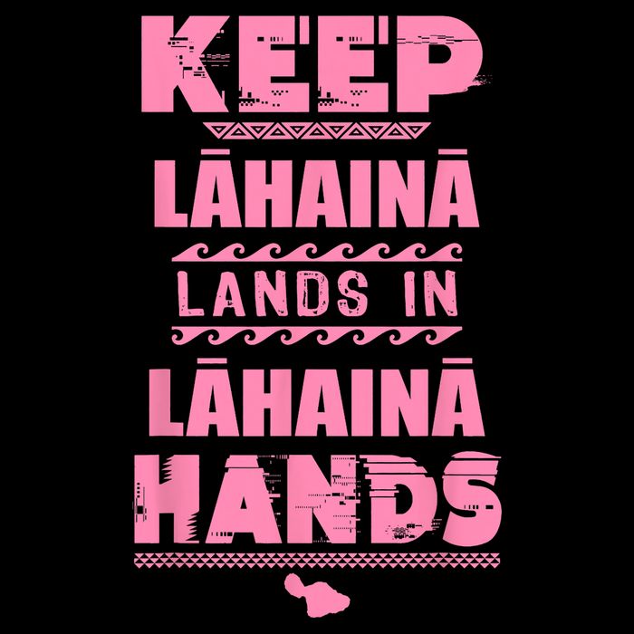 Keep Lahaina Lands In Lahaina Hands Pray For Maui Hawaii Wool Snapback Cap