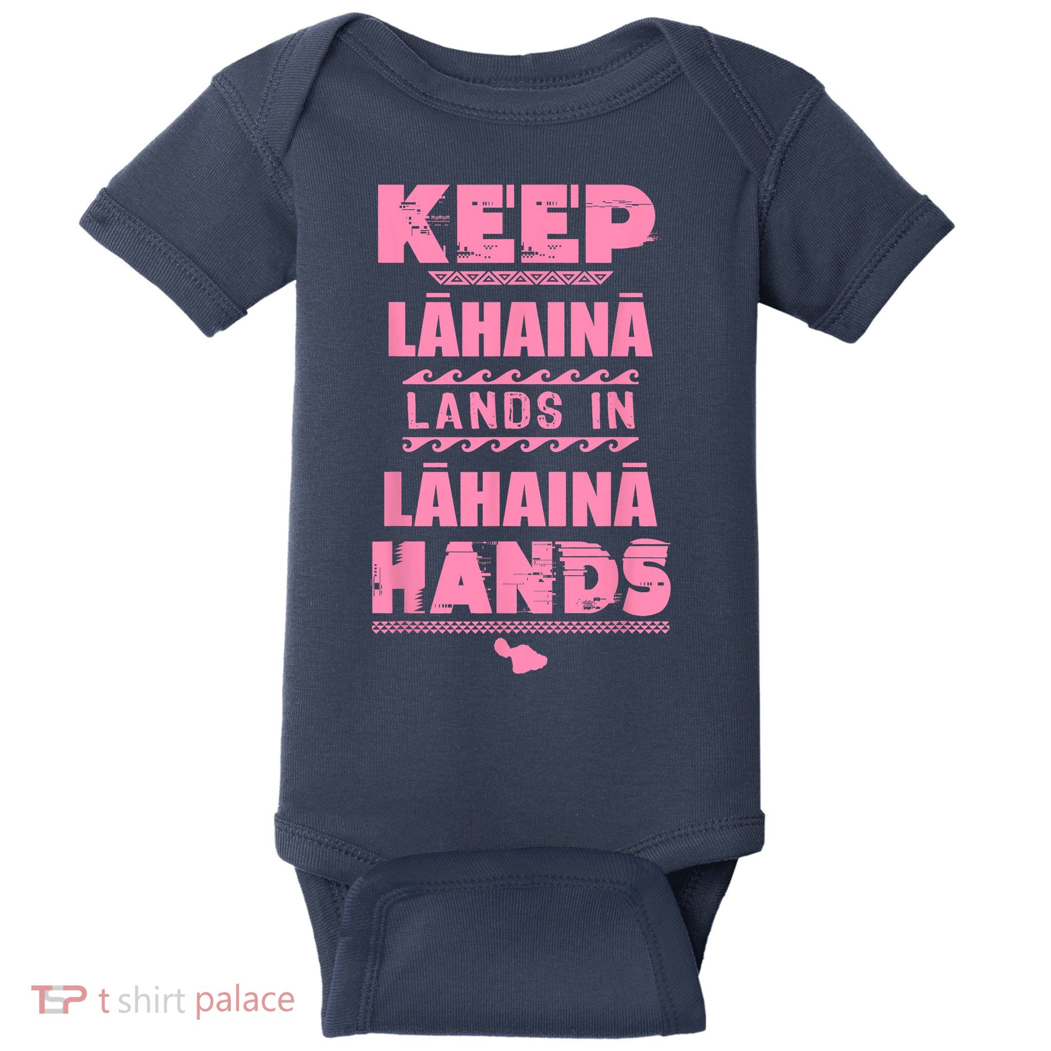 Keep Lahaina Lands In Lahaina Hands Pray For Maui Hawaii Baby Bodysuit