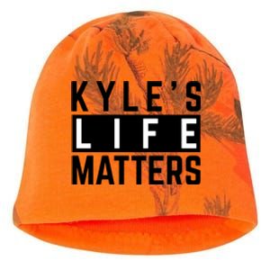 Kyle's Life Matters Shirts Free Kyle Rittenhouse Kati - Camo Knit Beanie