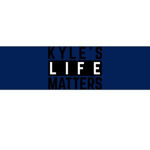 Kyle's Life Matters Shirts Free Kyle Rittenhouse Bumper Sticker