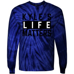 Kyle's Life Matters Shirts Free Kyle Rittenhouse Tie-Dye Long Sleeve Shirt