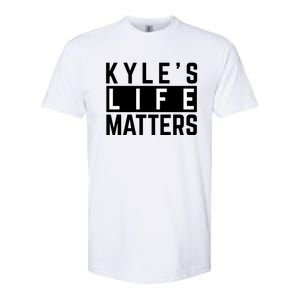 Kyle's Life Matters Shirts Free Kyle Rittenhouse Softstyle CVC T-Shirt