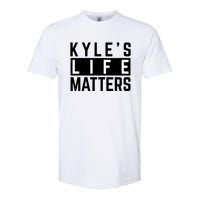 Kyle's Life Matters Shirts Free Kyle Rittenhouse Softstyle CVC T-Shirt