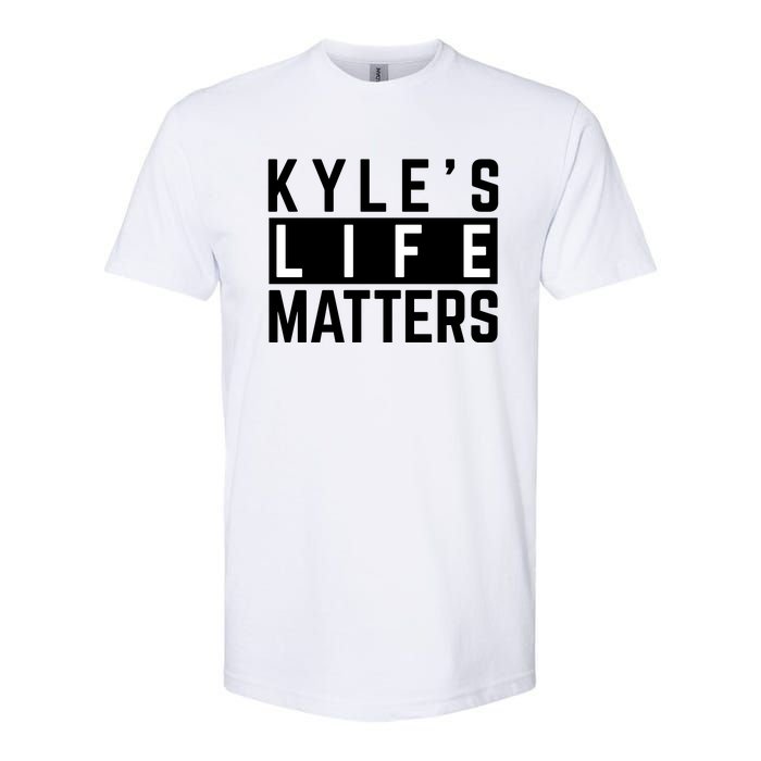 Kyle's Life Matters Shirts Free Kyle Rittenhouse Softstyle CVC T-Shirt