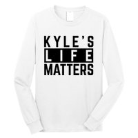 Kyle's Life Matters Shirts Free Kyle Rittenhouse Long Sleeve Shirt