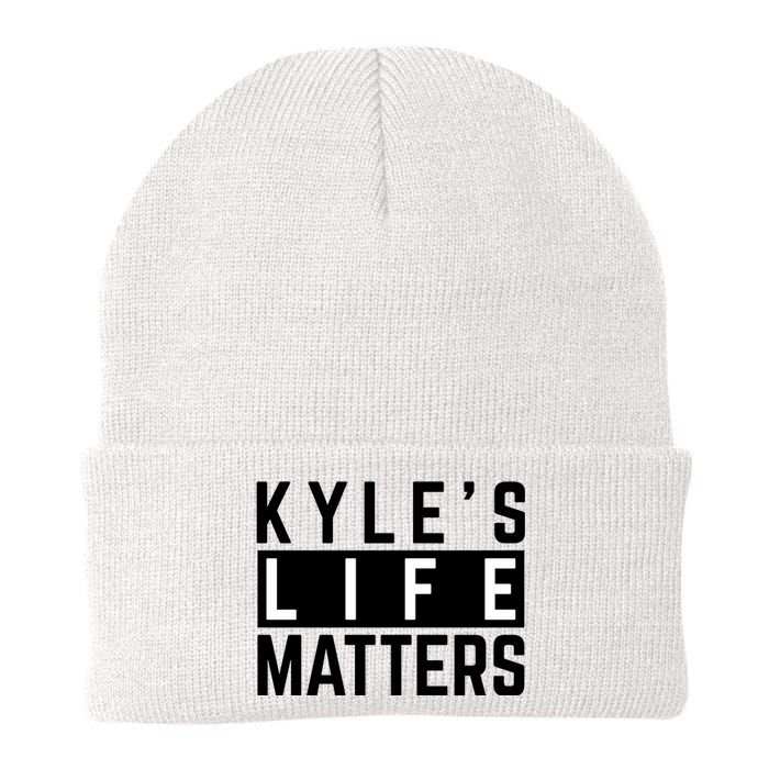 Kyle's Life Matters Shirts Free Kyle Rittenhouse Knit Cap Winter Beanie