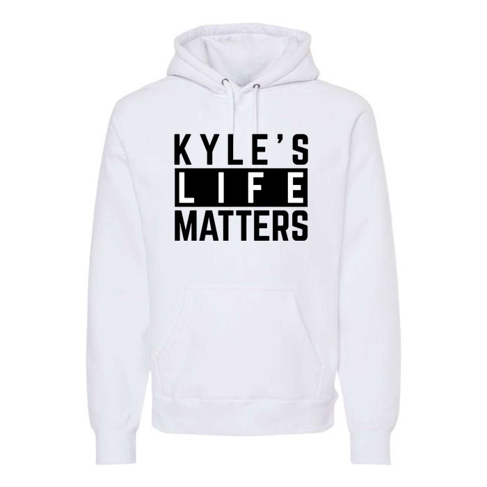 Kyle's Life Matters Shirts Free Kyle Rittenhouse Premium Hoodie