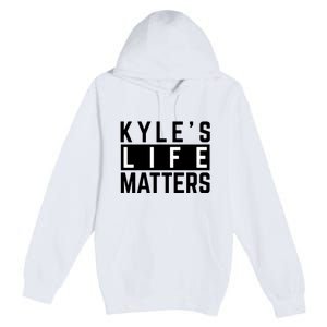 Kyle's Life Matters Shirts Free Kyle Rittenhouse Premium Pullover Hoodie