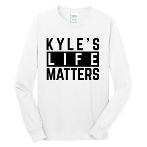 Kyle's Life Matters Shirts Free Kyle Rittenhouse Tall Long Sleeve T-Shirt