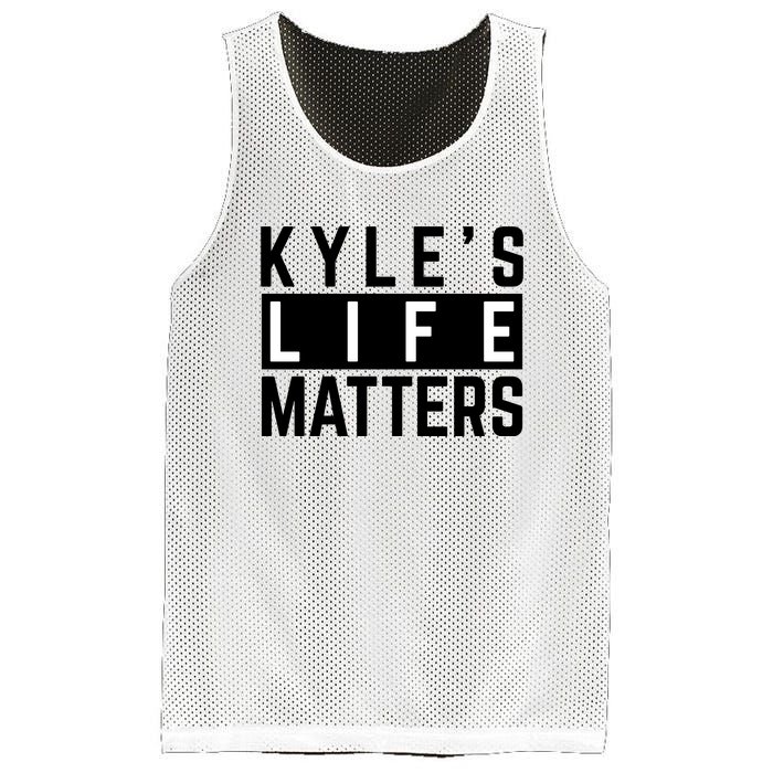 Kyle's Life Matters Shirts Free Kyle Rittenhouse Mesh Reversible Basketball Jersey Tank