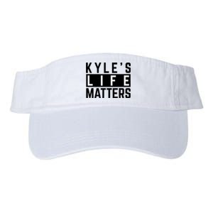 Kyle's Life Matters Shirts Free Kyle Rittenhouse Valucap Bio-Washed Visor