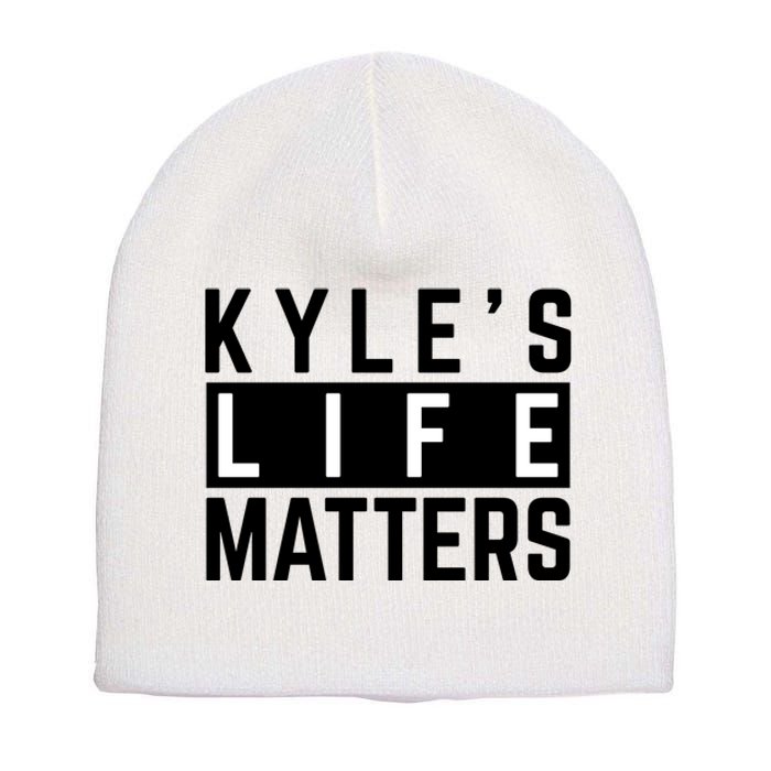 Kyle's Life Matters Shirts Free Kyle Rittenhouse Short Acrylic Beanie