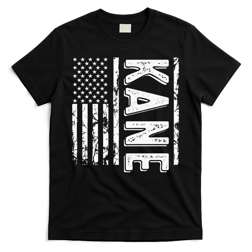 Kane Last Name Funny Surname Team Kane Family T-Shirt