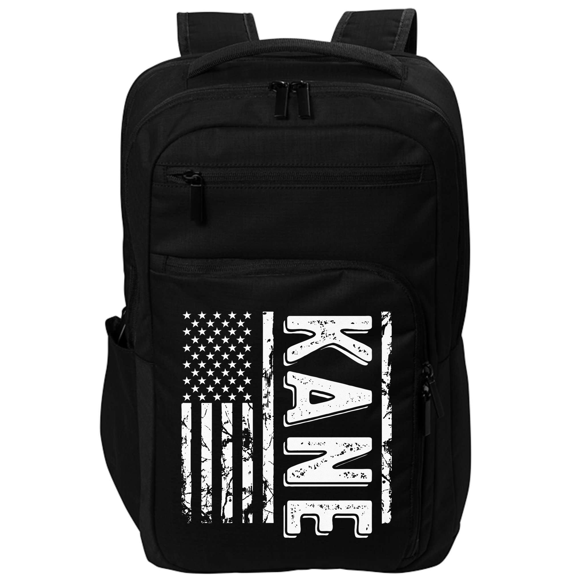 Kane Last Name Funny Surname Team Kane Family Impact Tech Backpack