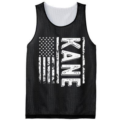 Kane Last Name Funny Surname Team Kane Family Mesh Reversible Basketball Jersey Tank