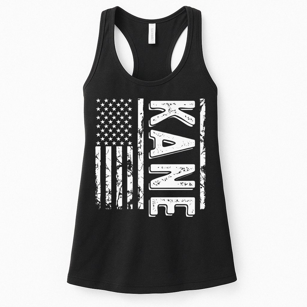 Kane Last Name Funny Surname Team Kane Family Womens Tank Top