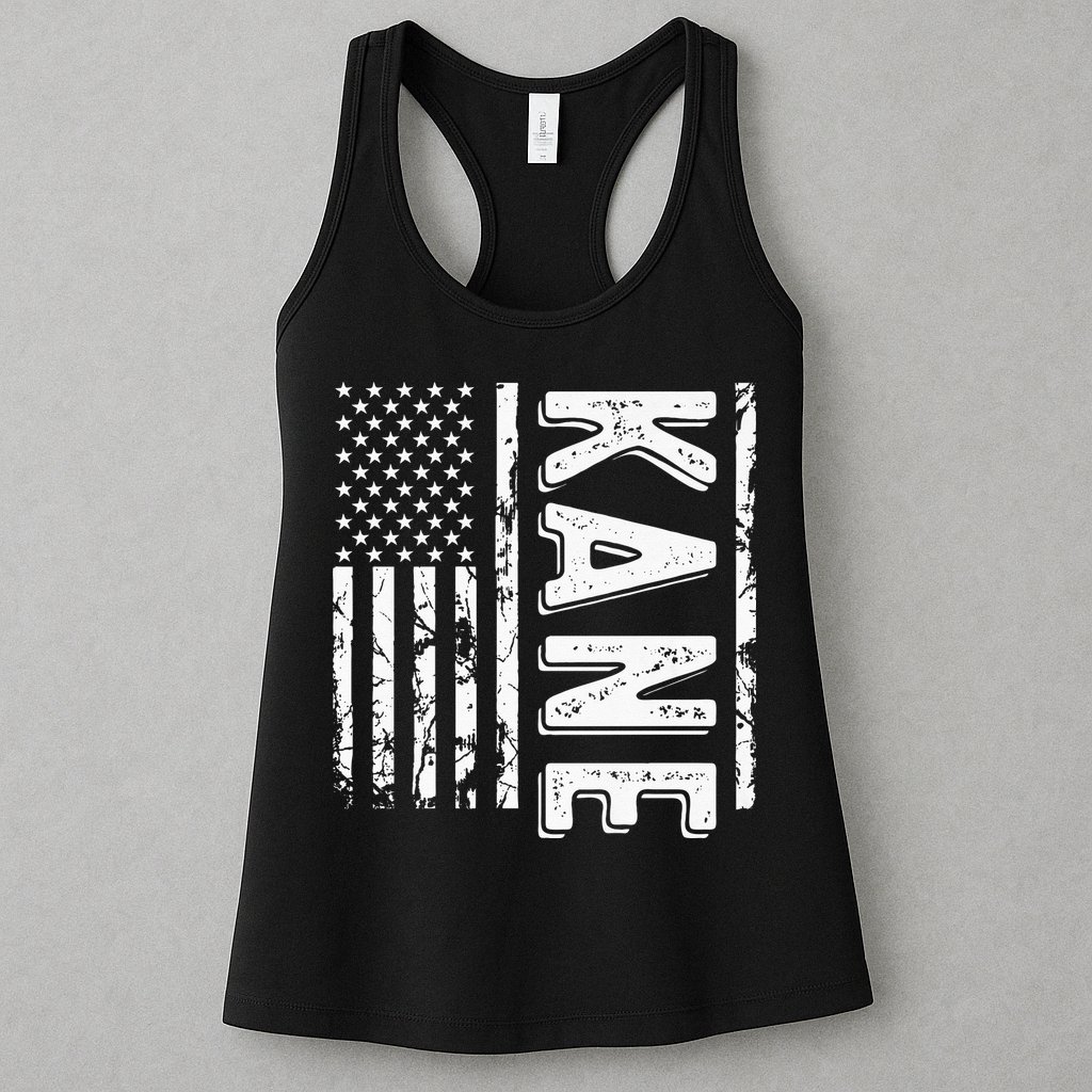 Kane Last Name Funny Surname Team Kane Family Womens Tank Top