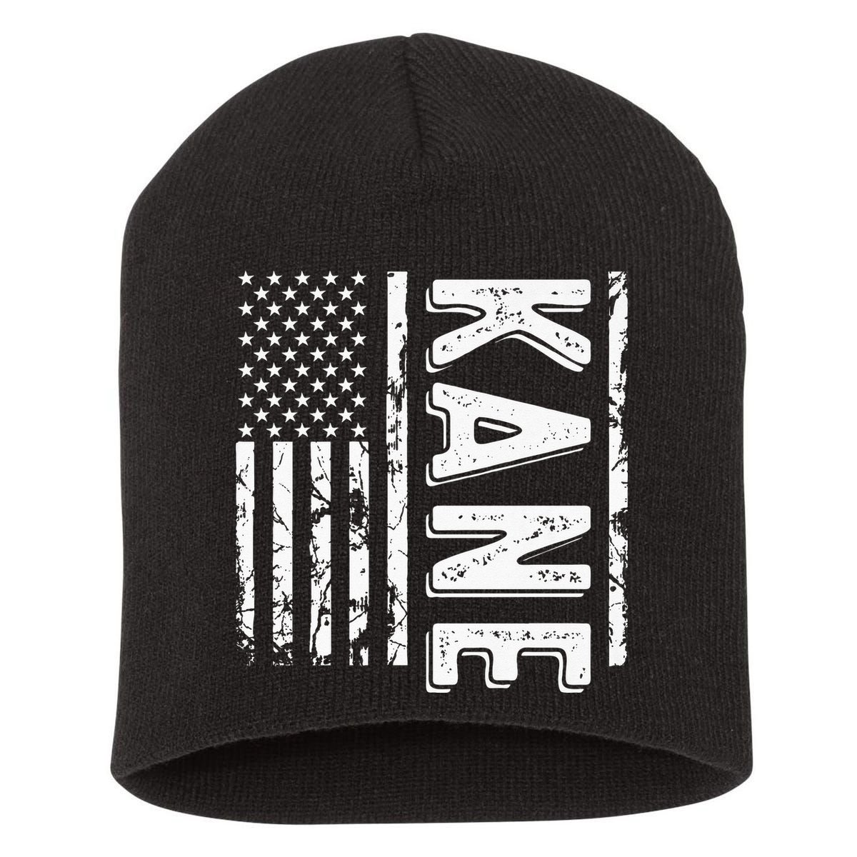 Kane Last Name Funny Surname Team Kane Family Short Acrylic Beanie