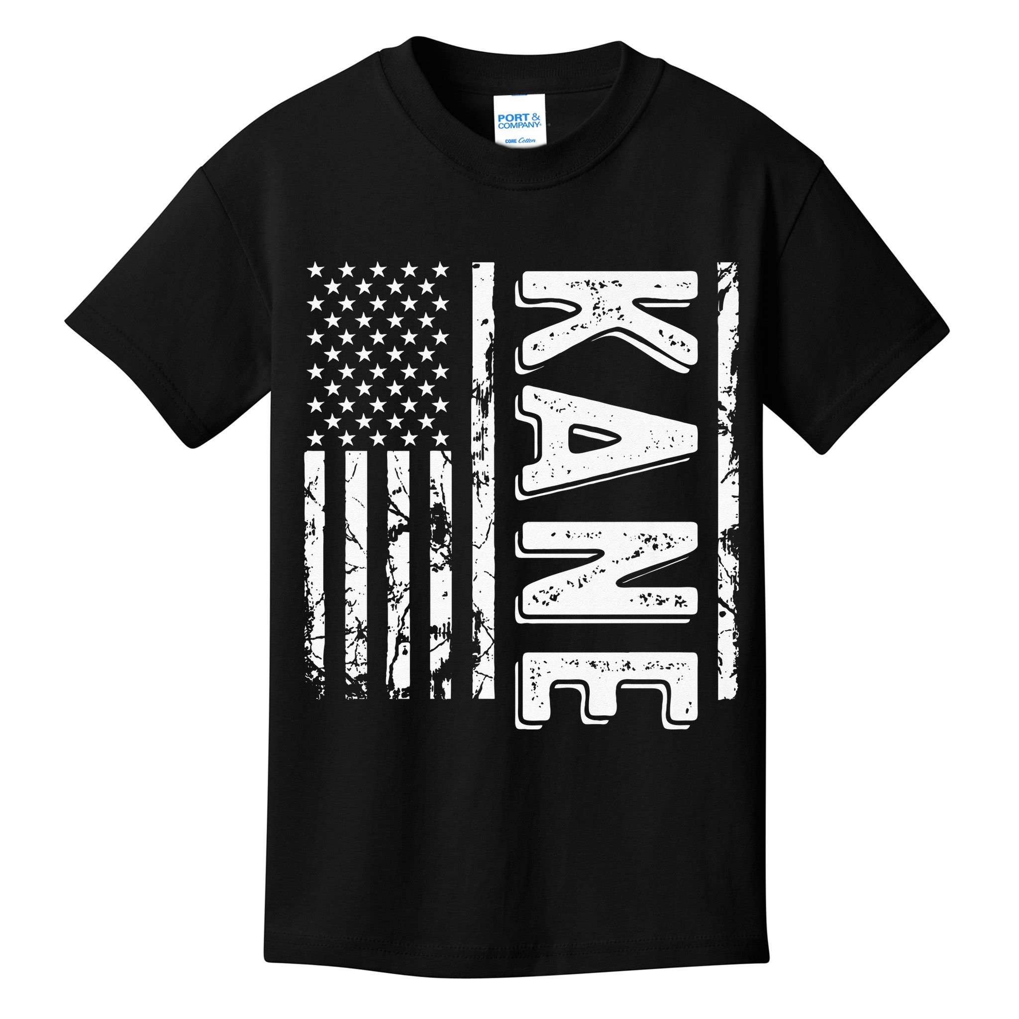 Kane Last Name Funny Surname Team Kane Family Kids T-Shirt