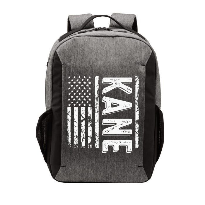 Kane Last Name Funny Surname Team Kane Family Vector Backpack