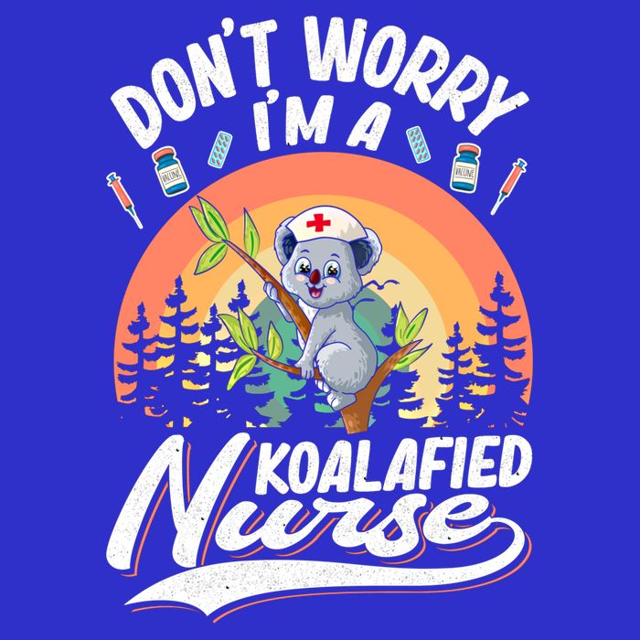 Koala Lover Nurse Cute Nursing Health Care Gift Womens T-Shirt