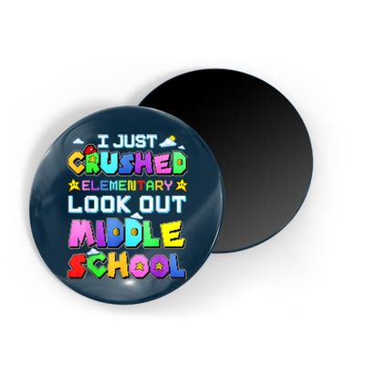 Kids Look Out Middle School Funny Gamer Back To School Magnet