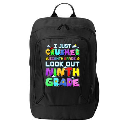 Kids Look Out Ninth Grade Funny Gamer Back To School City Backpack