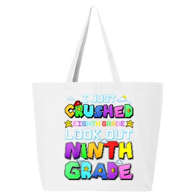 Kids Look Out Ninth Grade Funny Gamer Back To School 25L Jumbo Tote