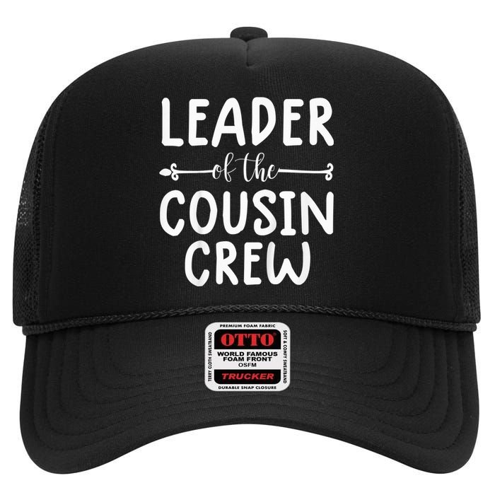 Kid leader of the cousin crew shirt for Kid the cousin crew tee High Crown Mesh Back Trucker Hat